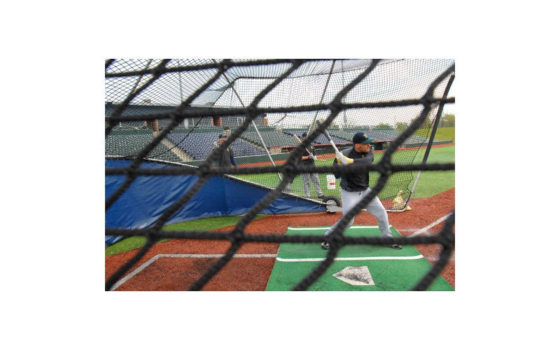 2011: Batting practice